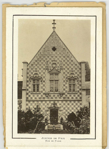 Verneuil-sur-Avre. Justice de Paix - Rue de Paris.