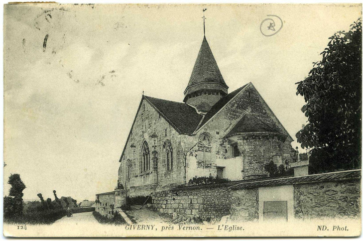 Giverny. Giverny près Vernon. - L'Eglise.