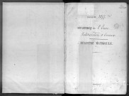 Evreux. Registre (1877)