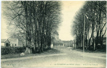 Ferrière-sur-Risle (La). Avenue des Tilleuls.