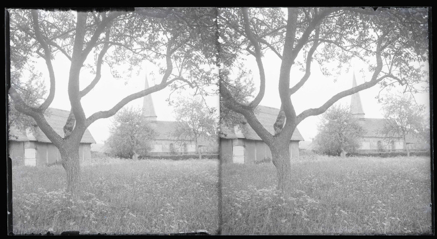 Église de campagne.