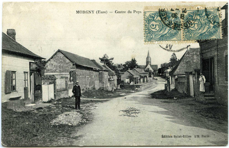 Morgny. Centre du Pays.