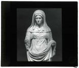 Musée des Thermes à Rome (Italie), statue d'une grande vestale.