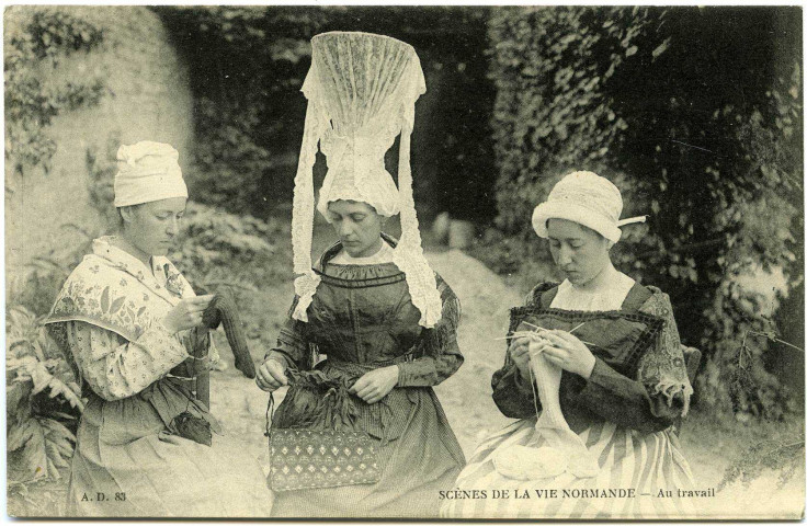 Divers. Scènes de la Vie Normande. - Au travail.