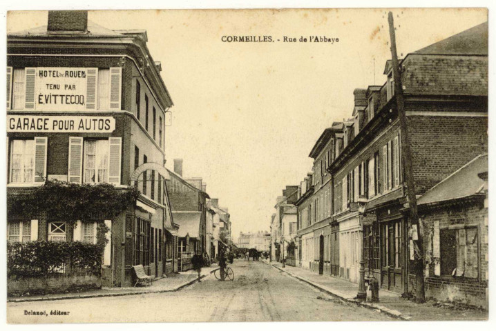 Cormeilles. Rue de l'Abbaye.