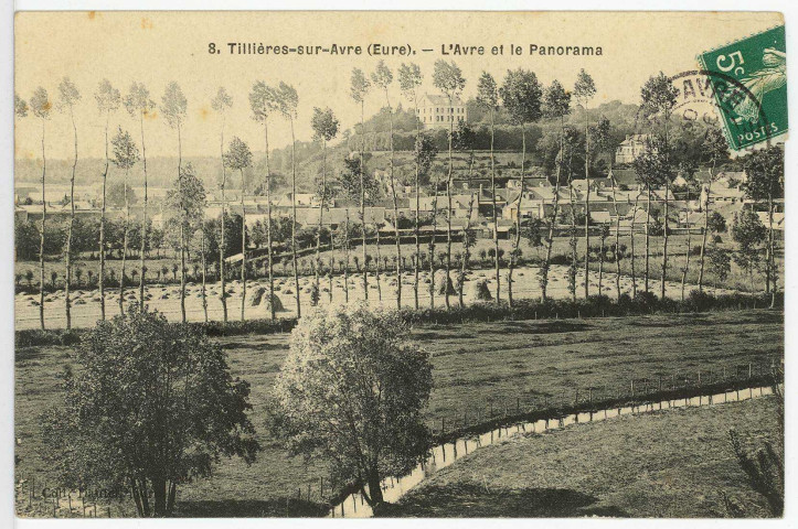 Tillières-sur-Avre. L'Avre et le Panorama.