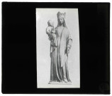 Cathédrale Saint-André de Bordeaux (Gironde), Vierge à l'enfant.