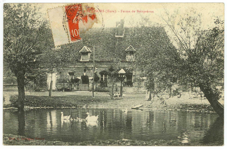 Ménesqueville. Ferme de Boispréaux.