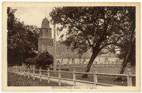 Boulleville. L'Eglise.