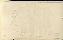 Vraiville. Section D _ du Carrefour de Daubeuf _ Feuille Unique