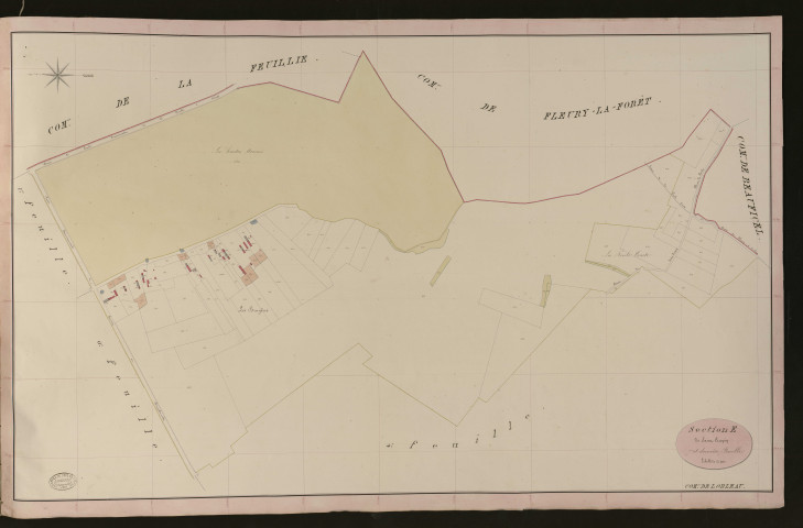 Lorleau. Section E _ de Saint-Crespin _ 7e et dernière Feuille