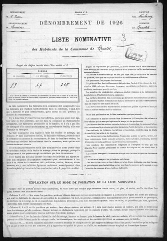 CRESTOT 1926