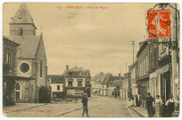 Neuve-Lyre (La). Place de l'Eglise.