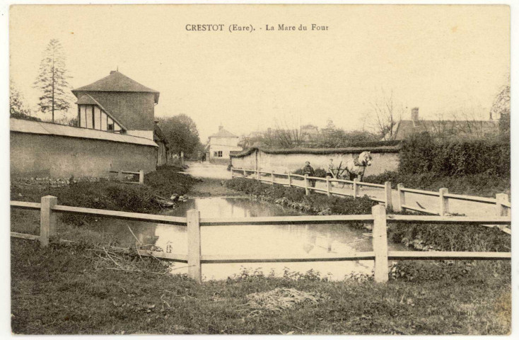 Crestot. La Mare du Four.