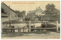 Boisemont. La Mare près de la Grande Route.