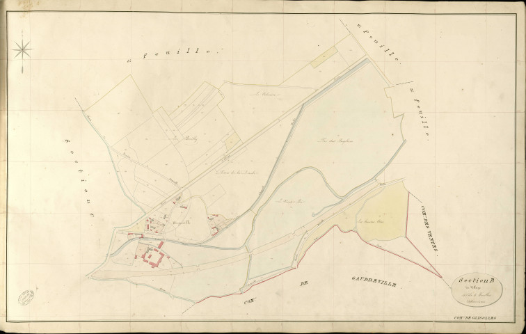Glisolles. Section B _ de Lisolles _ 4e de 5 Feuilles