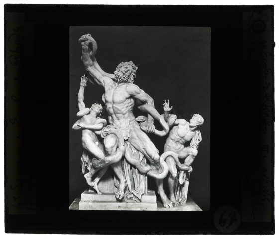 Musée Clementino à Rome (Italie), "le Laocoon"