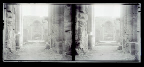 Vestiges de temple égyptien.