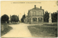 Romilly-la-Puthenaye. Le Monument et la Rue de L'Église.