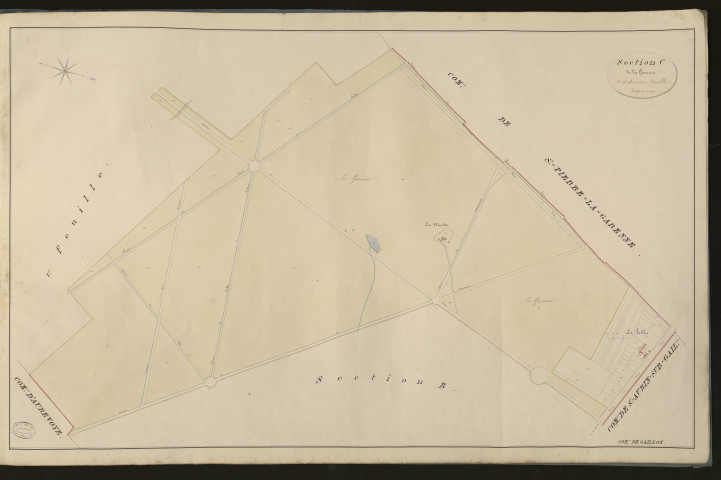 Gaillon. Section C _ de la Garenne _ 2e et dernière Feuille
