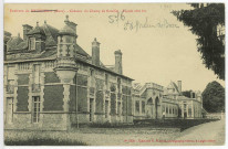 Sainte-Opportune-du-Bosc. Château du Champ de Bataille - Façade côté Est.