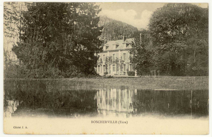 Boscherville. Château.