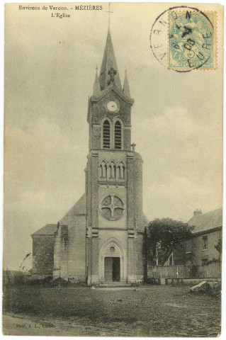 Mézières-en-Vexin. L'Eglise.