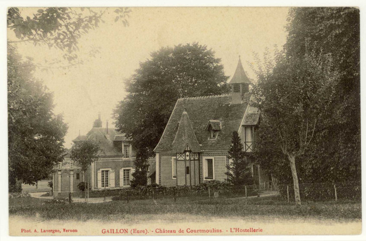Gaillon. Château de Courtmoulins - L'Hostellerie.