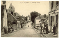 Ambenay. Route de Rugles.