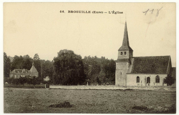 Brosville. L'Eglise.
