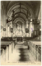 Alizay. Intérieur de l'église.