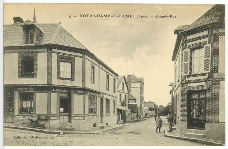Notre-Dame-du-Hamel. Grande-Rue.