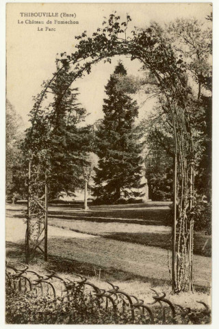 Ecardenville-la-Campagne. Le Château de Fumechon-Le Parc.
