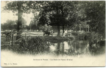 Giverny. Environs de Vernon. - Les Bords de l'Epte à Giverny.