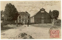 Barre-en-Ouche (La). Salle des Fêtes et écoles des garçons.
