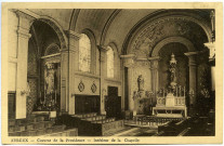 Evreux-Ville. Couvent de la Providence - Intérieur de la Chapelle.