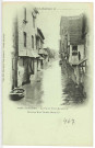 Pont-Audemer. Le Vieux Pont-Audemer - Rivière rue Thiers (Aval).