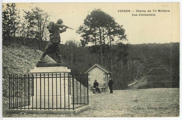 Vernon-Ville. Champ de Tir Militaire - Vue d'ensemble.