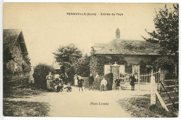 Renneville. Entrée du Pays.