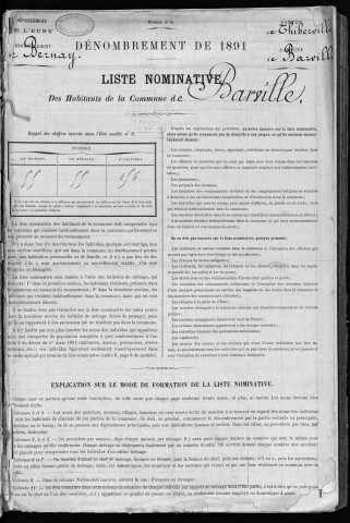 BARVILLE 1891