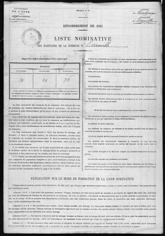 ECAUVILLE 1911