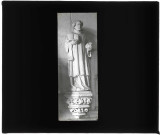 Statue de Saint-Etienne, dans l'église d'Hennezis (Eure)