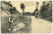 Louviers-Ville. Sur la route de Louviers.