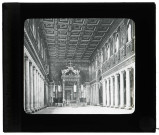 Basilique Sainte-Marie-Majeure de Rome (Italie), intérieur.