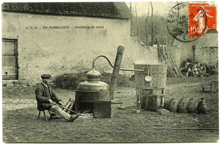Divers. En Normandie. - Distillerie de Cidre.