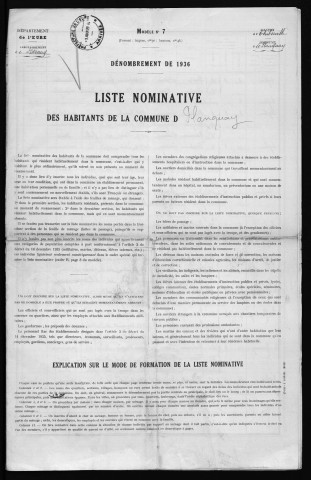 PLANQUAY(LE) 1936
