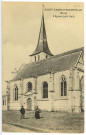 Saint-Aubin-d'Ecrosville. L'Eglise (côté Sud).