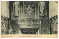 Saint-Aubin-sur-Gaillon. Intérieur de l'Eglise.