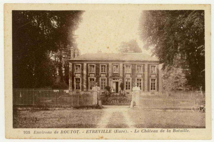 Étréville. Le Château de la Bataille.