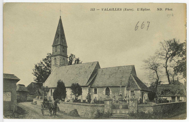 Valailles. L'Eglise.